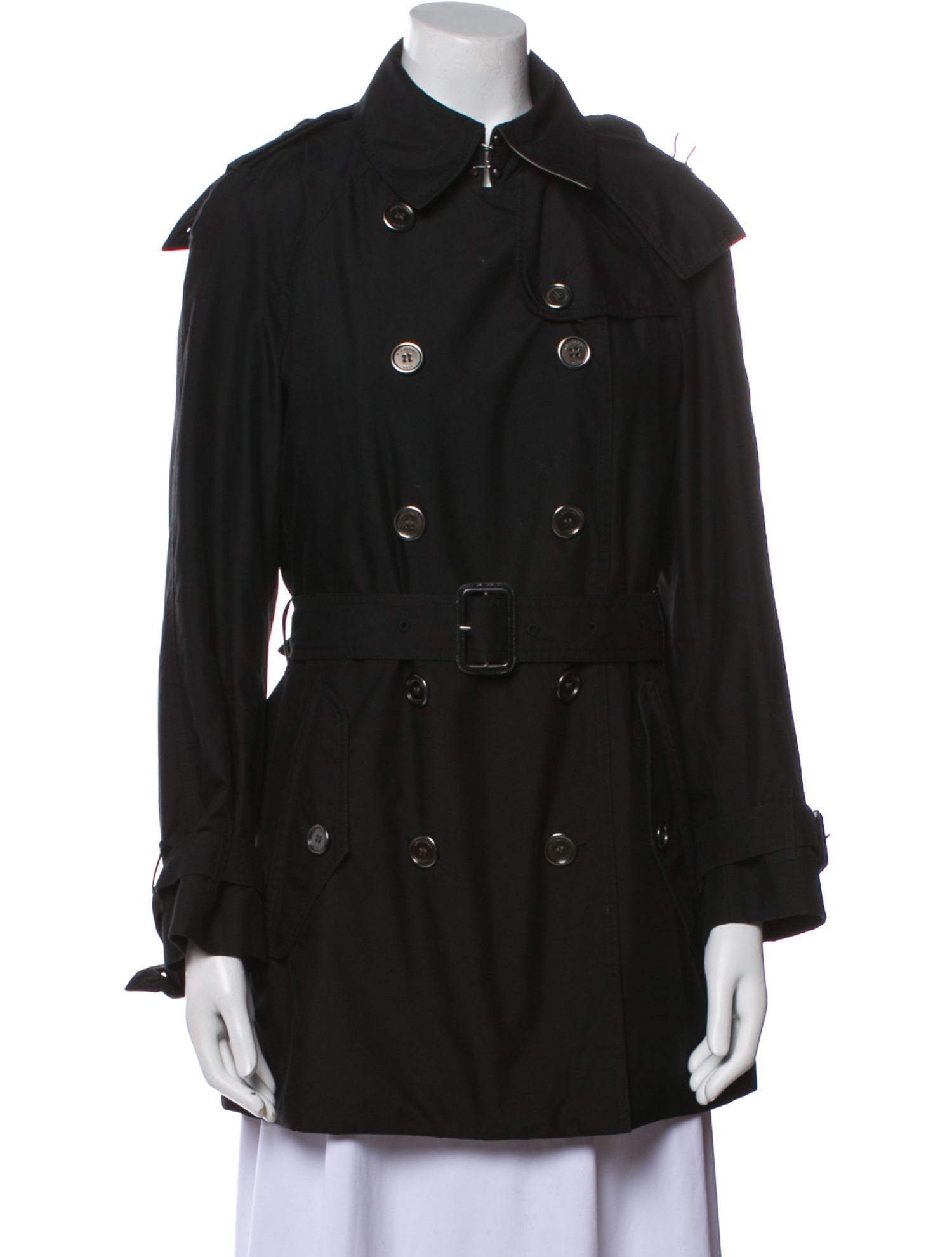 Burberry Brit Virgin Wool Trench Coat